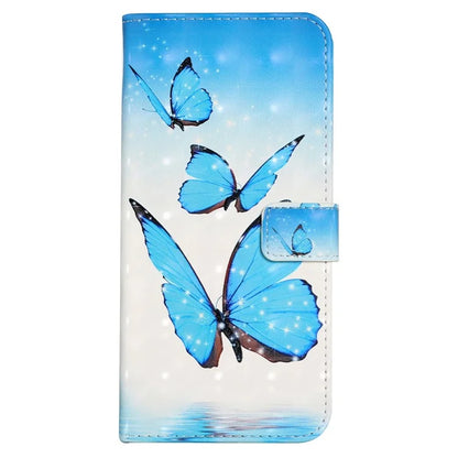 For Samsung Galaxy A03s (164.2 x 75.9 x 9.1mm) Case 3D Pattern Printed PU Leather Phone Cover