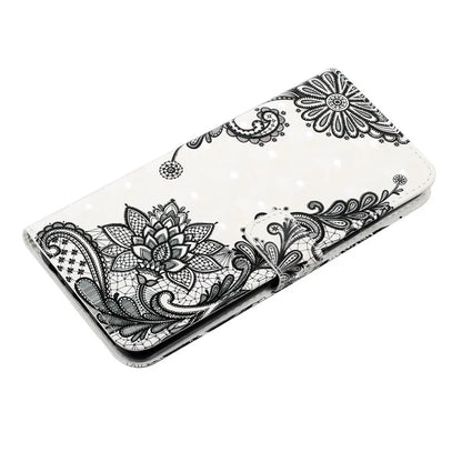 For Samsung Galaxy A03s (164.2 x 75.9 x 9.1mm) Case 3D Pattern Printed PU Leather Phone Cover