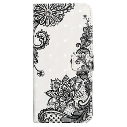 For Samsung Galaxy A03s (164.2 x 75.9 x 9.1mm) Case 3D Pattern Printed PU Leather Phone Cover