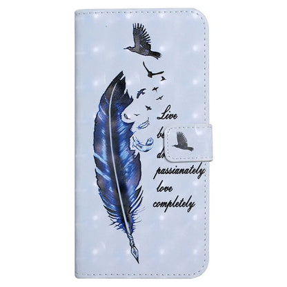 For Samsung Galaxy A03s (164.2 x 75.9 x 9.1mm) Case 3D Pattern Printed PU Leather Phone Cover