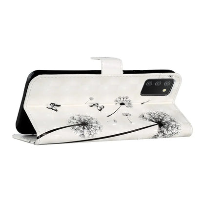 For Samsung Galaxy A03s (164.2 x 75.9 x 9.1mm) Case 3D Pattern Printed PU Leather Phone Cover