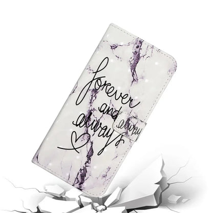 For Samsung Galaxy A03s (164.2 x 75.9 x 9.1mm) Case 3D Pattern Printed PU Leather Phone Cover