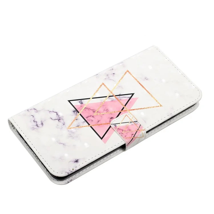 For Samsung Galaxy A03s (164.2 x 75.9 x 9.1mm) Case 3D Pattern Printed PU Leather Phone Cover