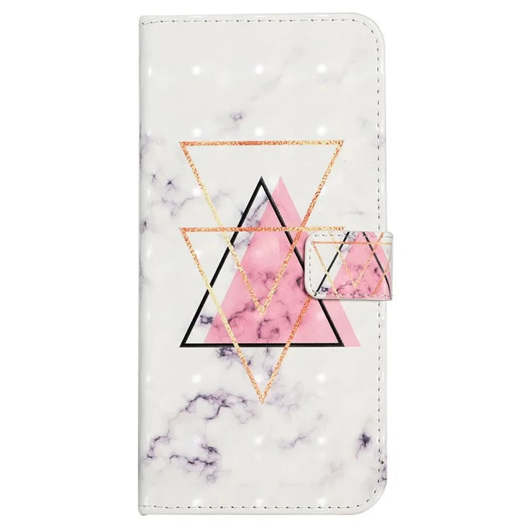 For Samsung Galaxy A03s (164.2 x 75.9 x 9.1mm) Case 3D Pattern Printed PU Leather Phone Cover