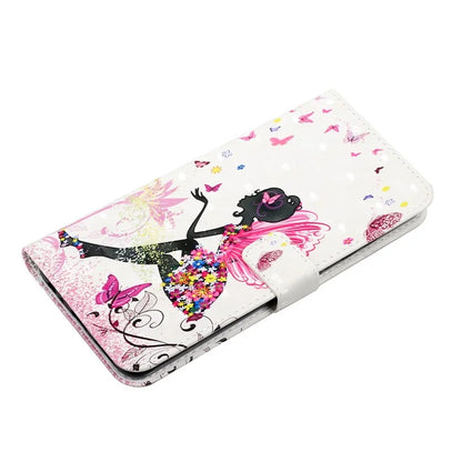 For Samsung Galaxy A03s (164.2 x 75.9 x 9.1mm) Case 3D Pattern Printed PU Leather Phone Cover
