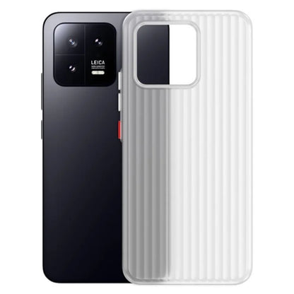 For Xiaomi 13 Case Corrugated Texture Drop Proof Hard PC Phone Cover