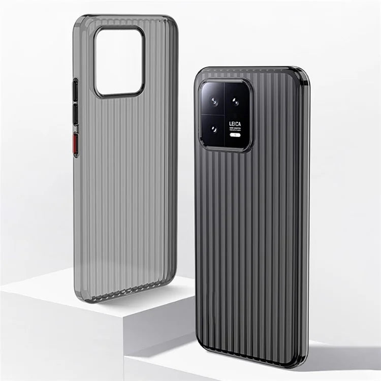 For Xiaomi 13 Case Corrugated Texture Drop Proof Hard PC Phone Cover