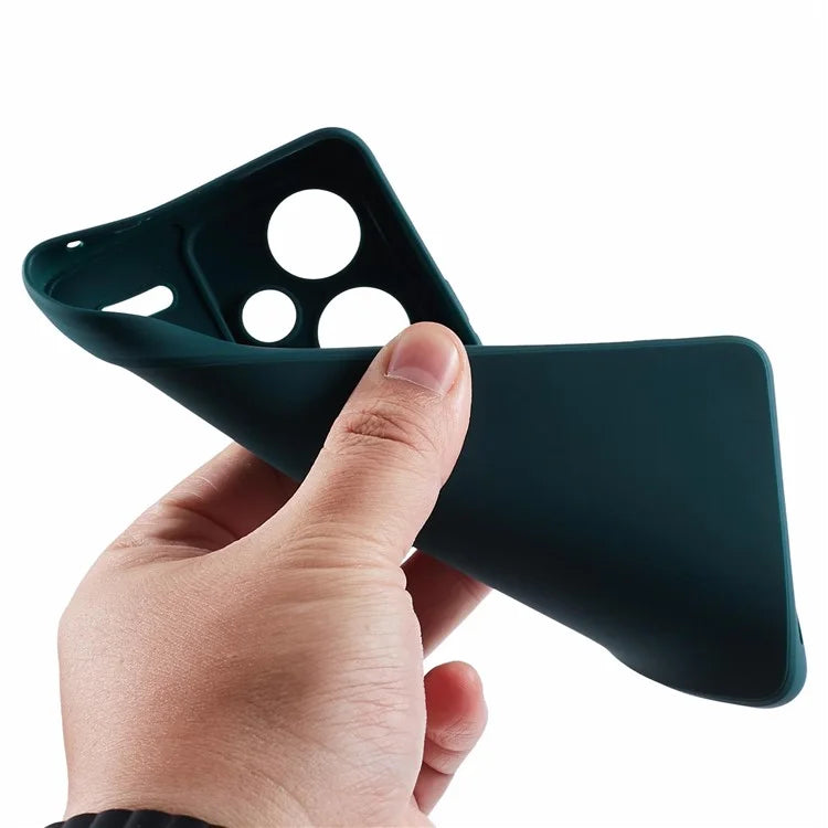 For Xiaomi Redmi Note 13 Pro+ 5G Case Straight Edge Soft TPU Phone Back Cover