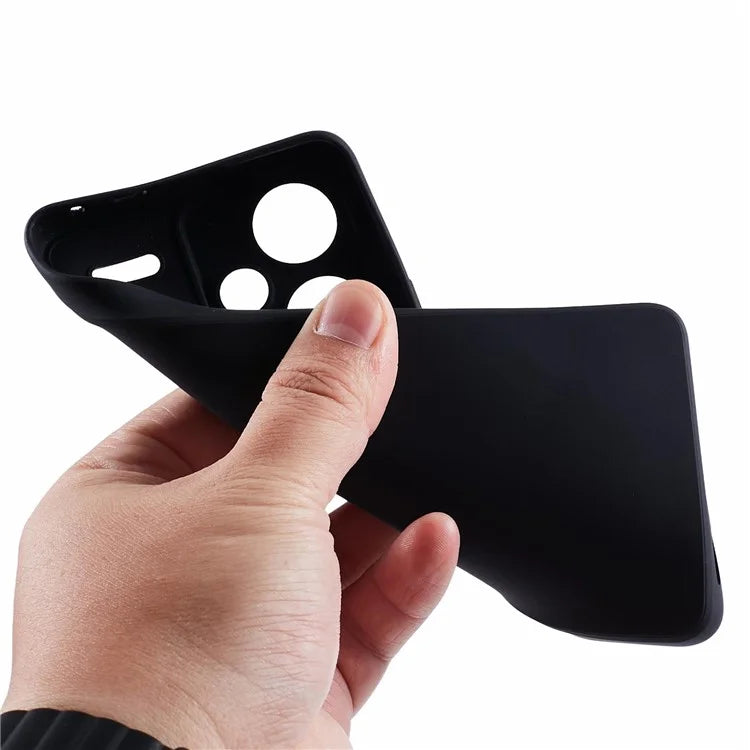 For Xiaomi Redmi Note 13 Pro+ 5G Case Straight Edge Soft TPU Phone Back Cover