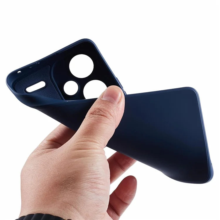 For Xiaomi Redmi Note 13 Pro+ 5G Case TPU Fiber Lining Protective Phone Cover