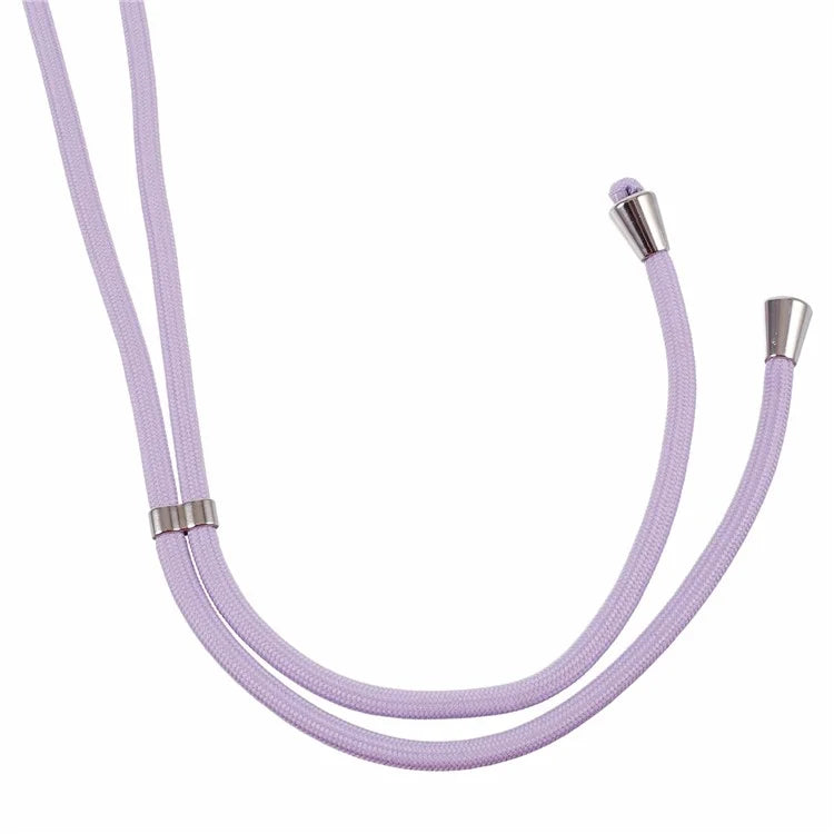 AW Series for iPhone 13 Pro TPU Phone Shell Case Sparkle Epoxy Phone Cover with Lanyard