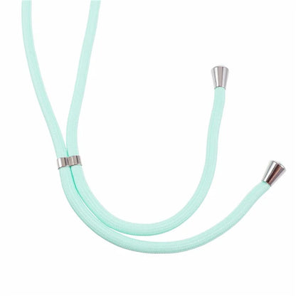 AW Series for iPhone 13 Pro TPU Phone Shell Case Sparkle Epoxy Phone Cover with Lanyard