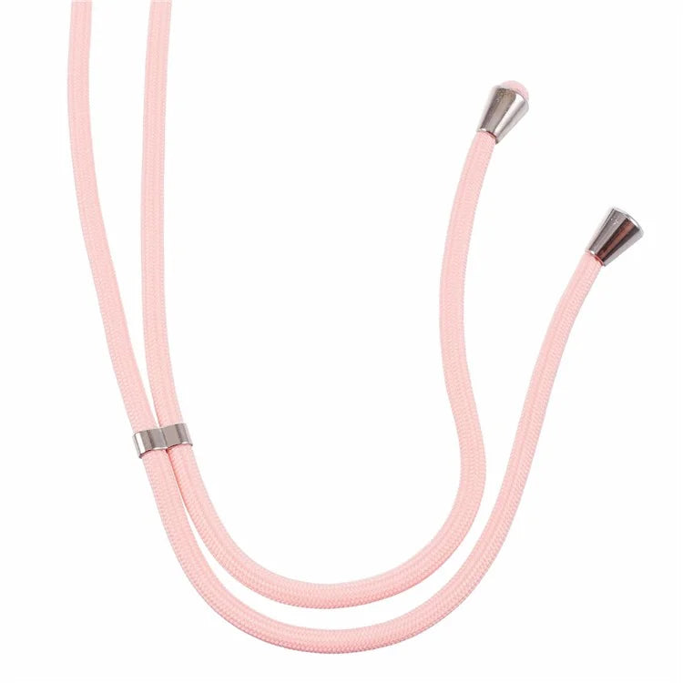 AW Series for iPhone 13 Pro TPU Phone Shell Case Sparkle Epoxy Phone Cover with Lanyard