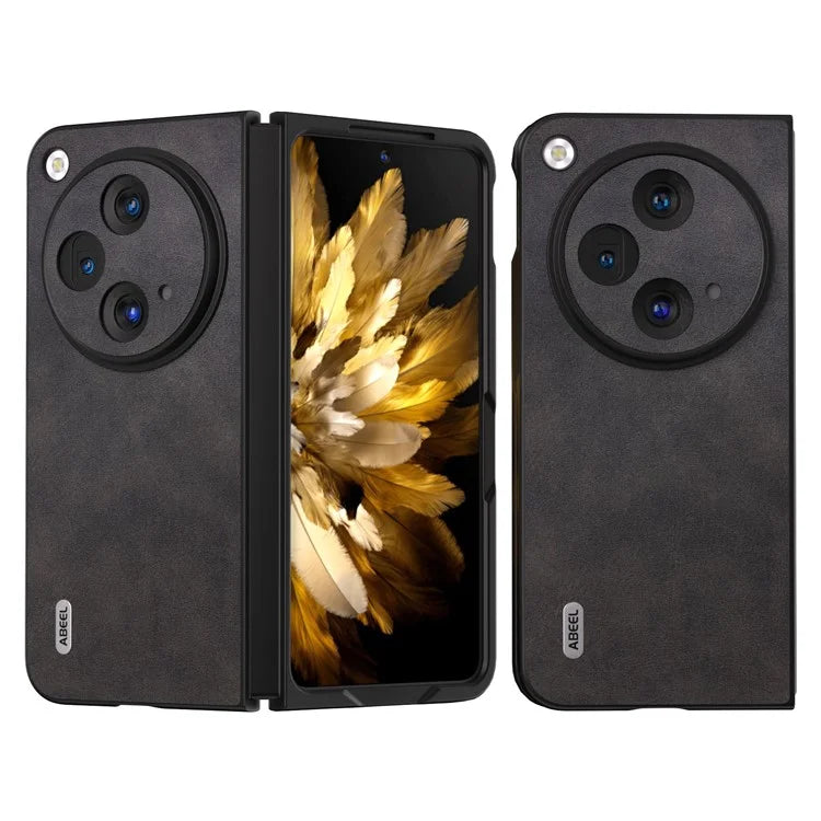 ABEEL For Oppo Find N3 5G / OnePlus Open Case Cowhide Texture Protective Shell Phone Cover