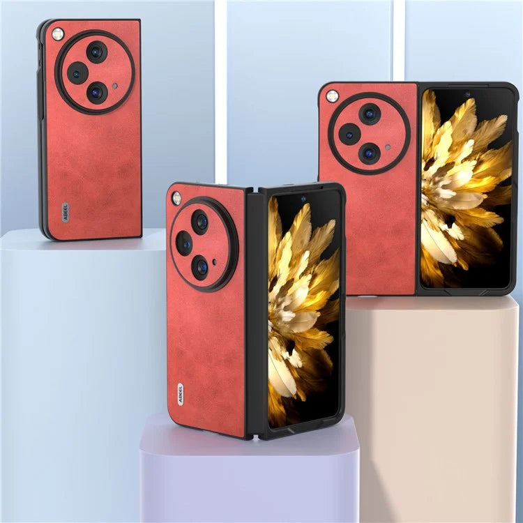 ABEEL For Oppo Find N3 5G / OnePlus Open Case Cowhide Texture Protective Shell Phone Cover