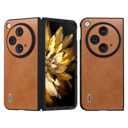ABEEL For Oppo Find N3 5G / OnePlus Open Case Cowhide Texture Protective Shell Phone Cover