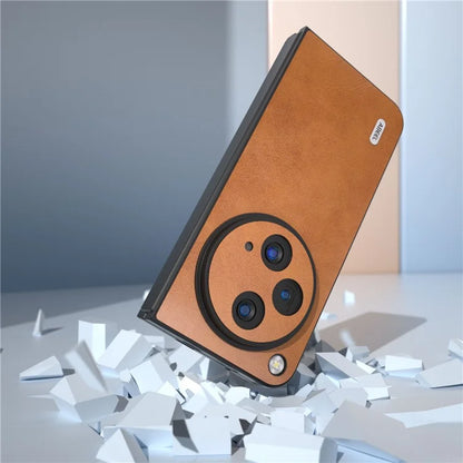 ABEEL For Oppo Find N3 5G / OnePlus Open Case Cowhide Texture Protective Shell Phone Cover