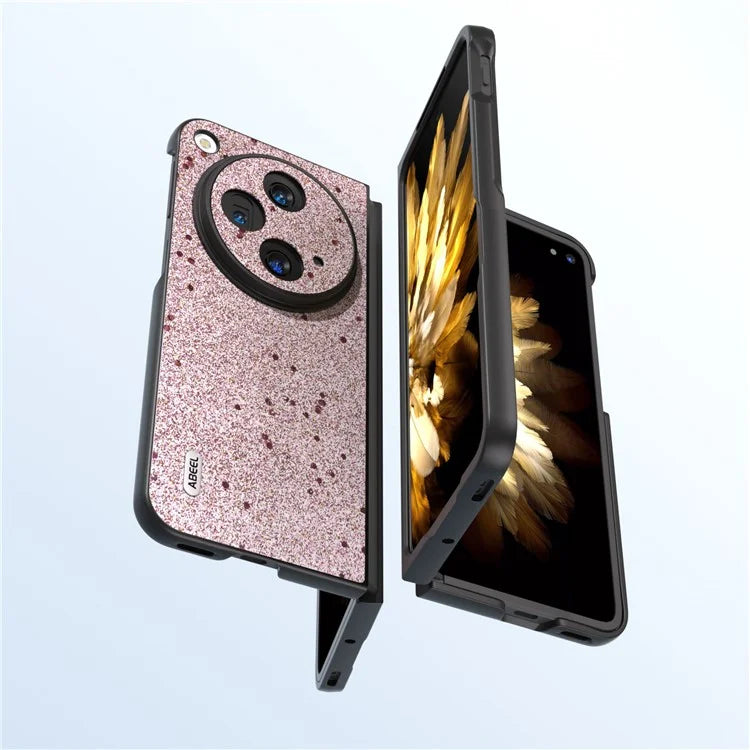 ABEEL For Oppo Find N3 5G / OnePlus Open Case Glitter Leather + PC Back Phone Cover