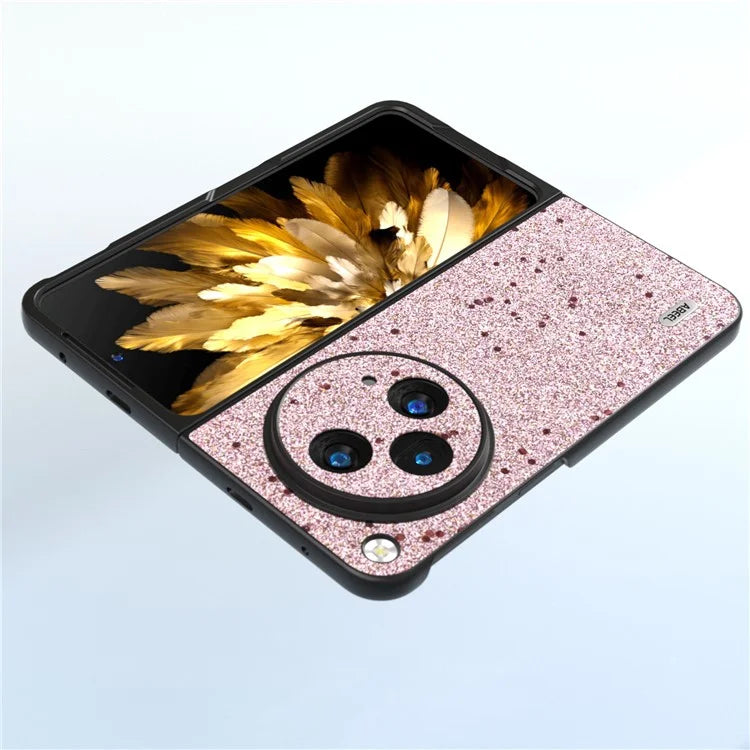 ABEEL For Oppo Find N3 5G / OnePlus Open Case Glitter Leather + PC Back Phone Cover