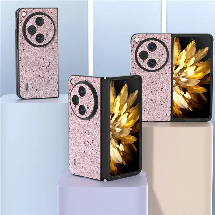 ABEEL For Oppo Find N3 5G / OnePlus Open Case Glitter Leather + PC Back Phone Cover