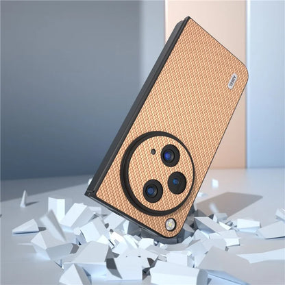 ABEEL For Oppo Find N3 5G / OnePlus Open Case PU Leather Carbon Fiber Texture Back Cover