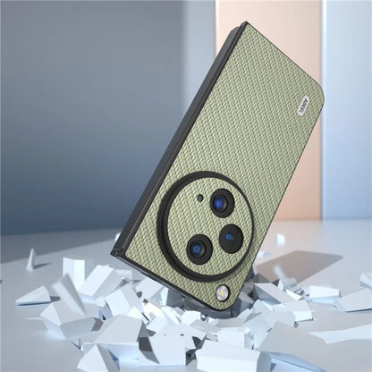 ABEEL For Oppo Find N3 5G / OnePlus Open Case PU Leather Carbon Fiber Texture Back Cover