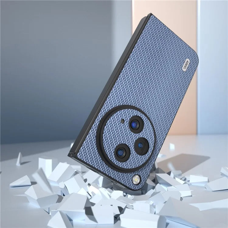 ABEEL For Oppo Find N3 5G / OnePlus Open Case PU Leather Carbon Fiber Texture Back Cover