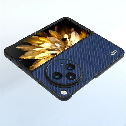 ABEEL For Oppo Find N3 5G / OnePlus Open Case PU Leather Carbon Fiber Texture Back Cover