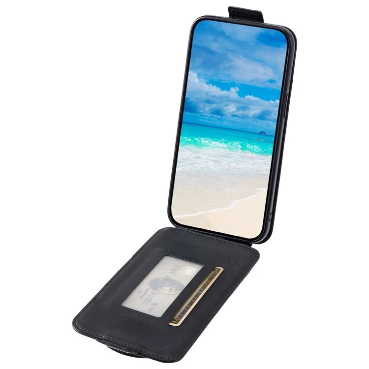 For Samsung Galaxy A13 4G / 5G Case Leather Vertical Flip Phone Cover with Straps