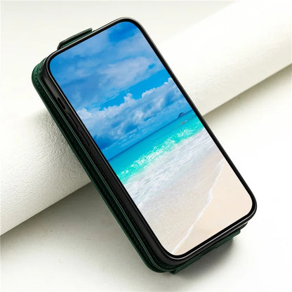 For Samsung Galaxy A13 4G / 5G Case Leather Vertical Flip Phone Cover with Straps
