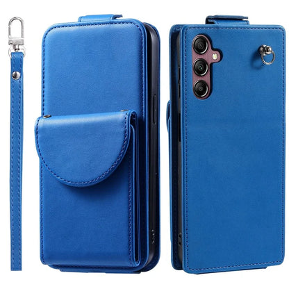 For Samsung Galaxy A14 4G / 5G Case PU Leather Crossbody Wallet Phone Cover with Straps