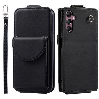 For Samsung Galaxy A14 4G / 5G Case PU Leather Crossbody Wallet Phone Cover with Straps