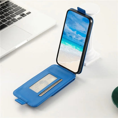 Card Bag Phone Case for Samsung Galaxy A05s 4G PU Leather + TPU Vertical Flip Phone Cover Wallet
