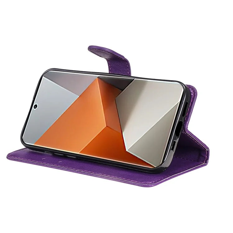 KT Leather Series-2 For Xiaomi Redmi Note 13 Pro+ 5G Case Solid Color Leather Magnetic Closure Phone Cover