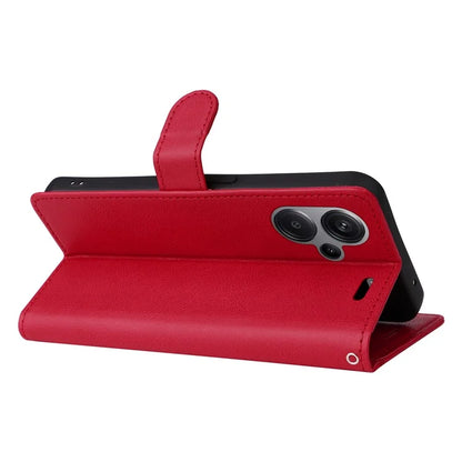 KT Leather Series-2 For Xiaomi Redmi Note 13 Pro+ 5G Case Solid Color Leather Magnetic Closure Phone Cover