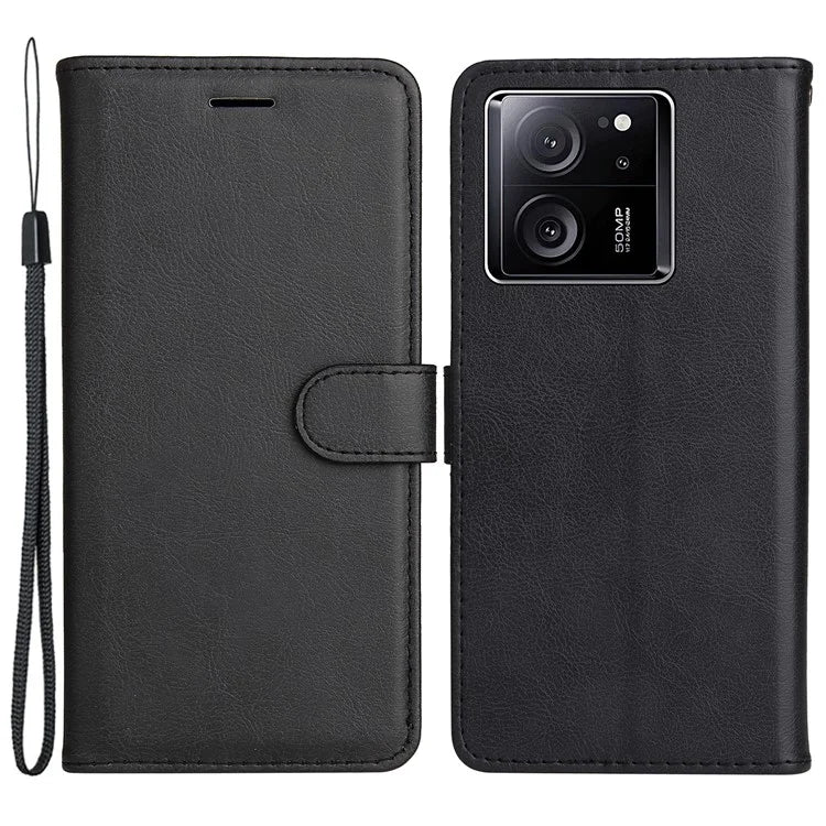 KT Leather Series-2 For Xiaomi 13T Pro / 13T / Redmi K60 Ultra Case Wallet PU Leather Shell Magnetic Stand Phone Cover