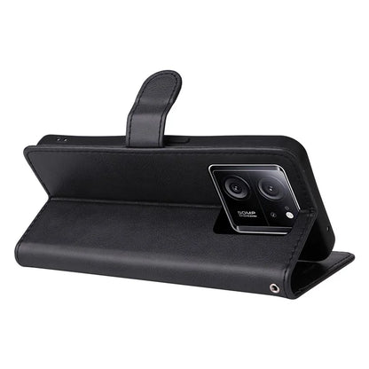 KT Leather Series-2 For Xiaomi 13T Pro / 13T / Redmi K60 Ultra Case Wallet PU Leather Shell Magnetic Stand Phone Cover
