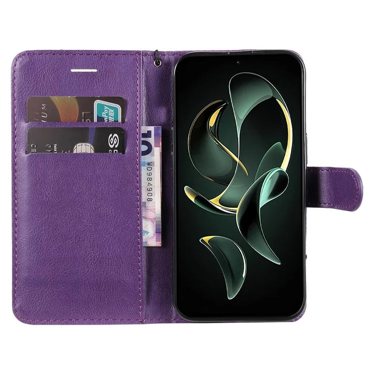 KT Leather Series-2 For Xiaomi 13T Pro / 13T / Redmi K60 Ultra Case Wallet PU Leather Shell Magnetic Stand Phone Cover