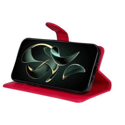 KT Leather Series-2 For Xiaomi 13T Pro / 13T / Redmi K60 Ultra Case Wallet PU Leather Shell Magnetic Stand Phone Cover
