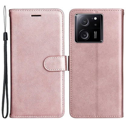 KT Leather Series-2 For Xiaomi 13T Pro / 13T / Redmi K60 Ultra Case Wallet PU Leather Shell Magnetic Stand Phone Cover