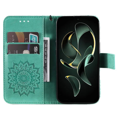 KT Imprinting Flower Series-1 For Xiaomi 13T / 13T Pro / Redmi K60 Ultra Case PU Leather Phone Cover Wallet
