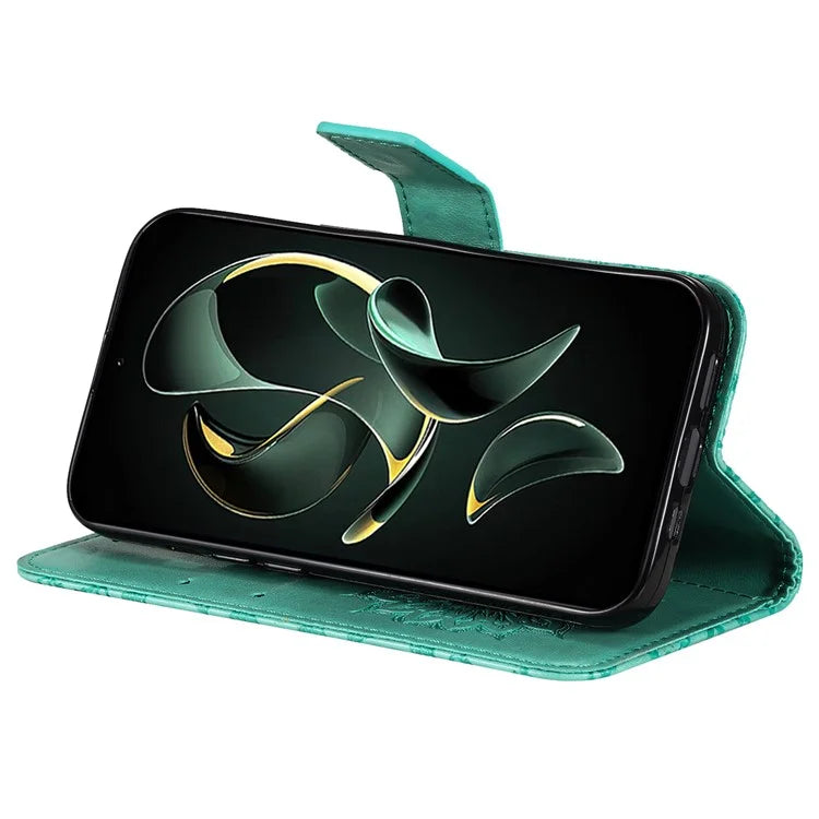 KT Imprinting Flower Series-1 For Xiaomi 13T / 13T Pro / Redmi K60 Ultra Case PU Leather Phone Cover Wallet