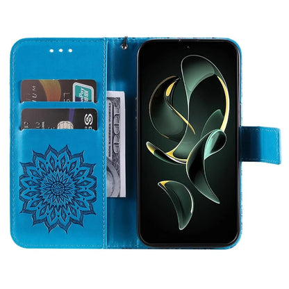 KT Imprinting Flower Series-1 For Xiaomi 13T / 13T Pro / Redmi K60 Ultra Case PU Leather Phone Cover Wallet