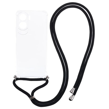 For Honor X50i 5G / 90 Lite 5G Phone Case Precise Cutout TPU Phone Cover with Lanyard