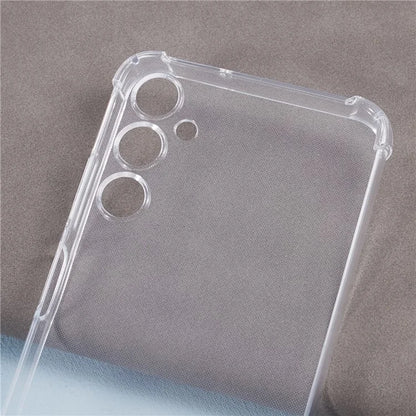 For Samsung Galaxy A05s 4G Clear Case Anti-scratch Phone TPU Cover with Lanyard