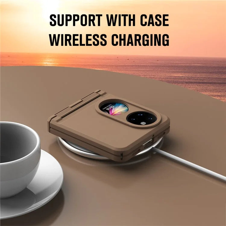 For Huawei P50 Pocket Case Folding Phone Drop Resistant PC Cover