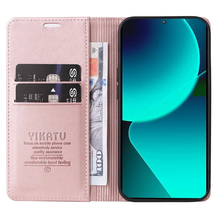 YIKATU YK-001 For Xiaomi 13T / 13T Pro / Redmi K60 Ultra Case Wallet Stand Leather Phone Cover