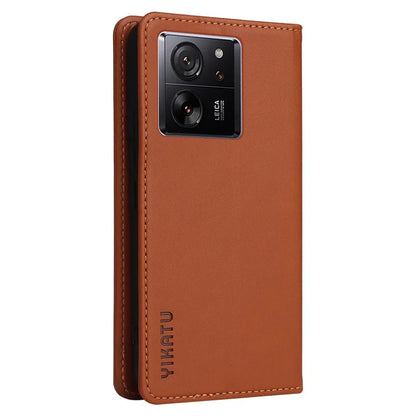 YIKATU YK-001 For Xiaomi 13T / 13T Pro / Redmi K60 Ultra Case Wallet Stand Leather Phone Cover