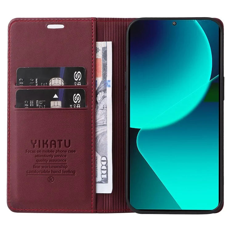 YIKATU YK-001 For Xiaomi 13T / 13T Pro / Redmi K60 Ultra Case Wallet Stand Leather Phone Cover