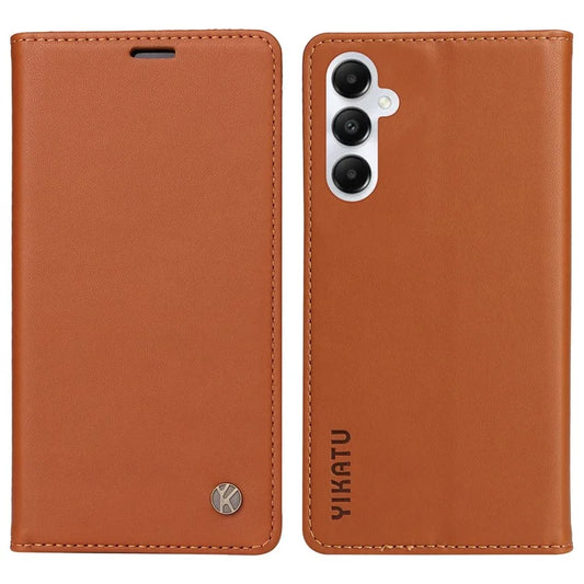 YIKATU YK-001 For Samsung Galaxy A05s 4G Case PU Leather Magnetic Auto-absorbed Phone Cover